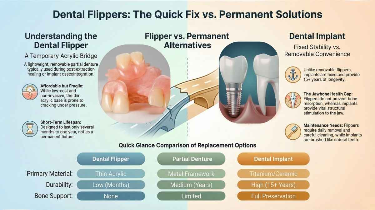 dental flippers vs permanent solutions